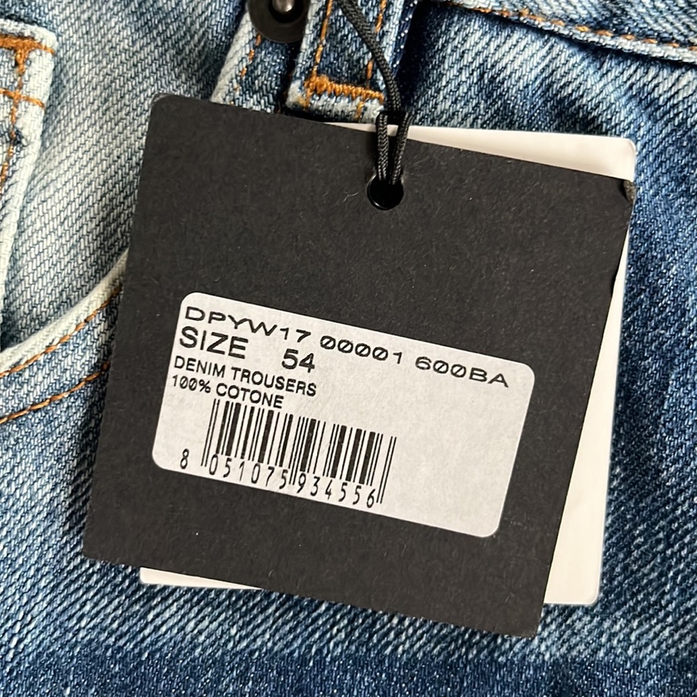 David Naman tapered leg cotton jeans - Picture 3 of 8